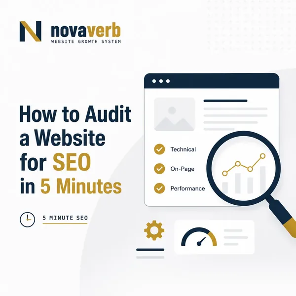 How to Audit a Website for SEO in 5 Minutes