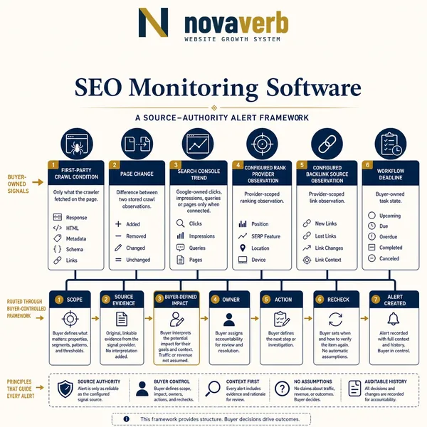 SEO Monitoring Software: Alerts Buyers Should Compare