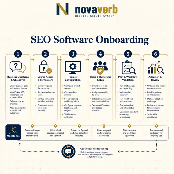 SEO Software Onboarding: A Practical Guide for Buyers