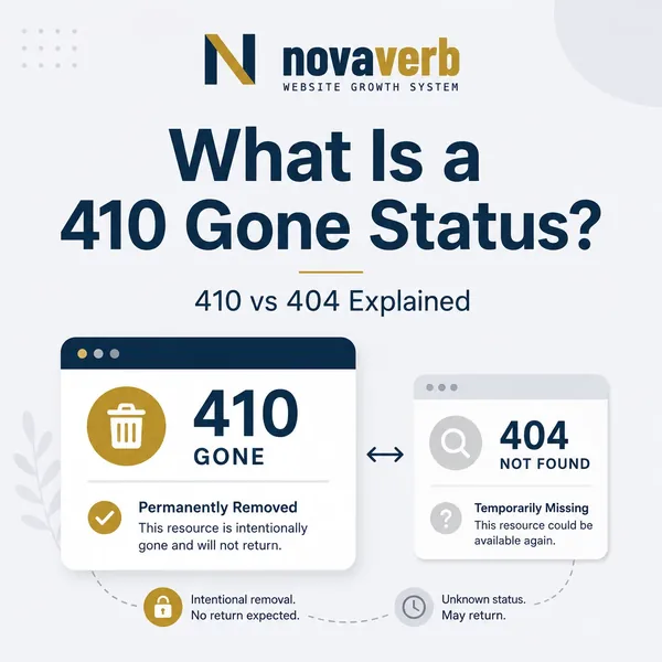 What Is a 410 Gone Status? 410 vs 404 Explained