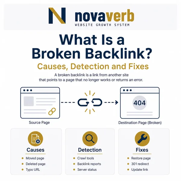 What Is a Broken Backlink? Causes, Detection and Fixes