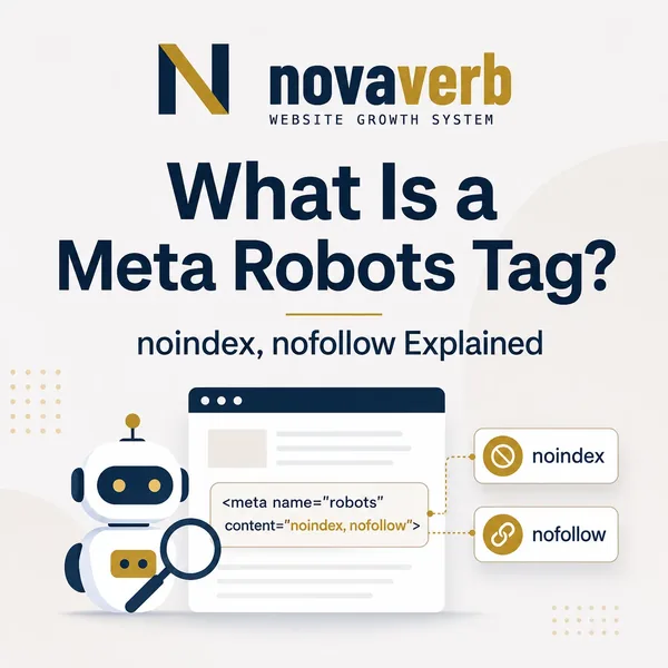 What Is a Meta Robots Tag? noindex, nofollow Explained