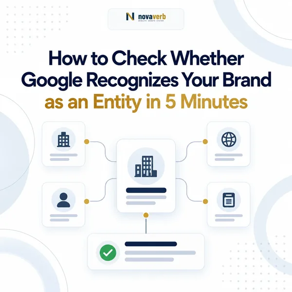 How to Check Whether Google Recognizes Your Brand as an Entity in 5 Minutes