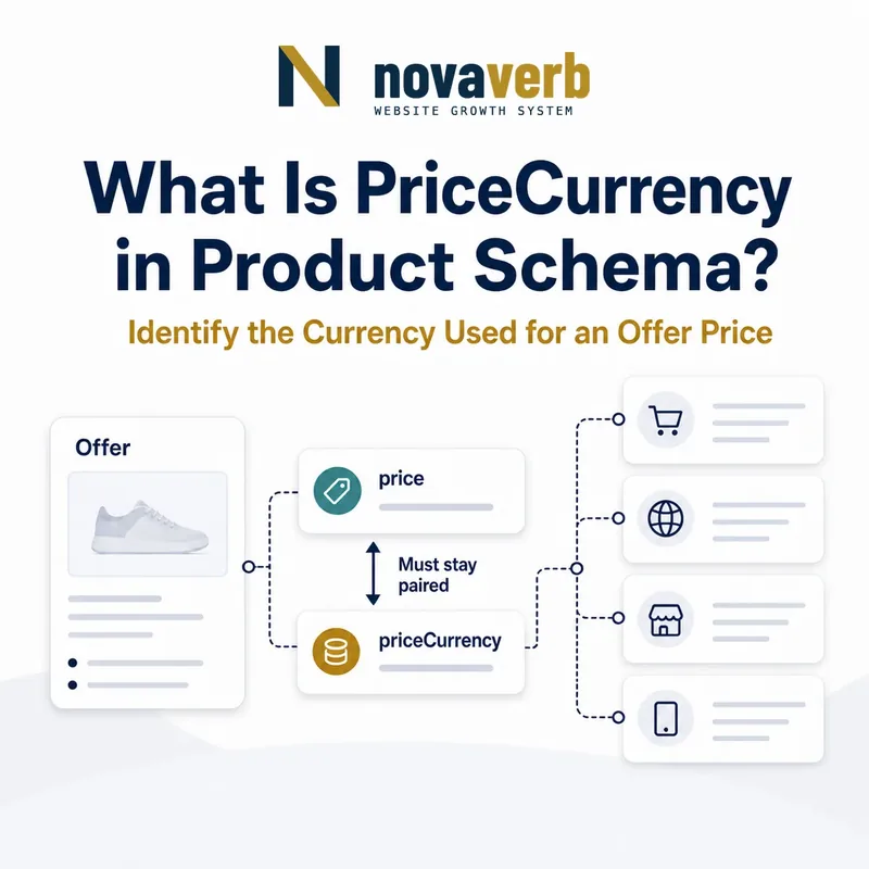 Diagram showing price and priceCurrency paired within an Offer across different commercial contexts