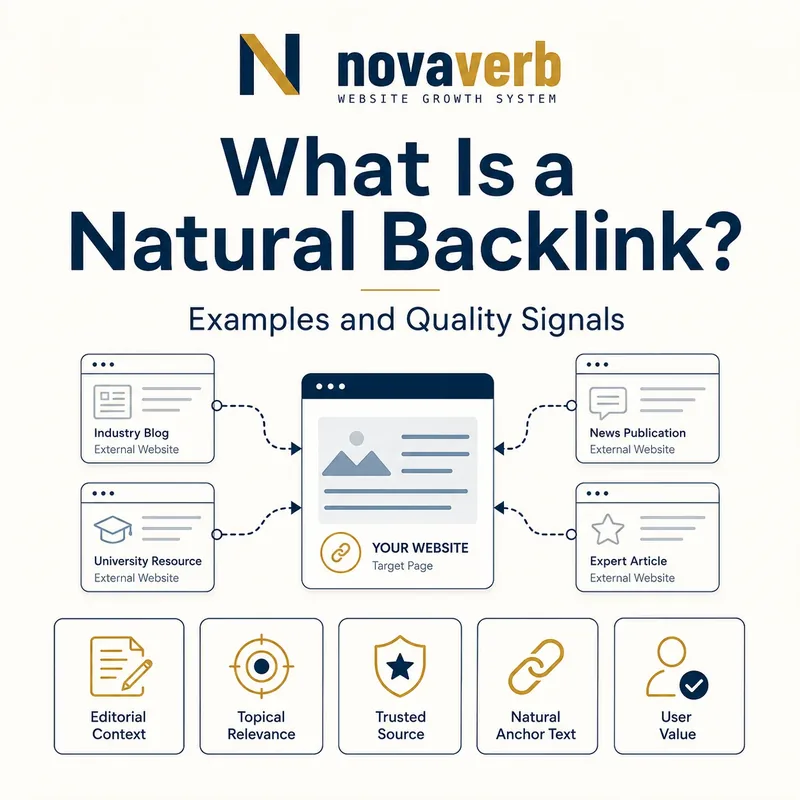 Natural backlink example showing an independent publisher citing a useful relevant resource for its readers