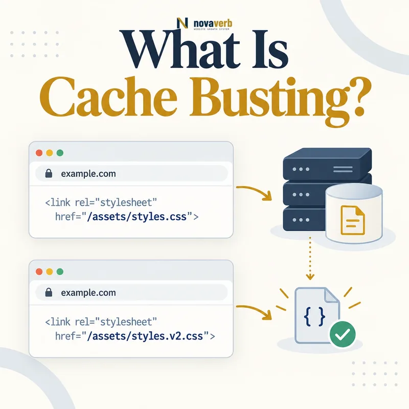 What Is Cache Busting? A visual guide to versioned assets and fresh files