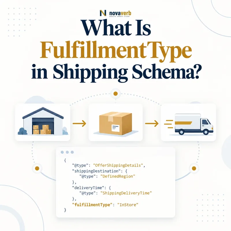 FulfillmentType warehouse to delivery flow in Shipping Schema