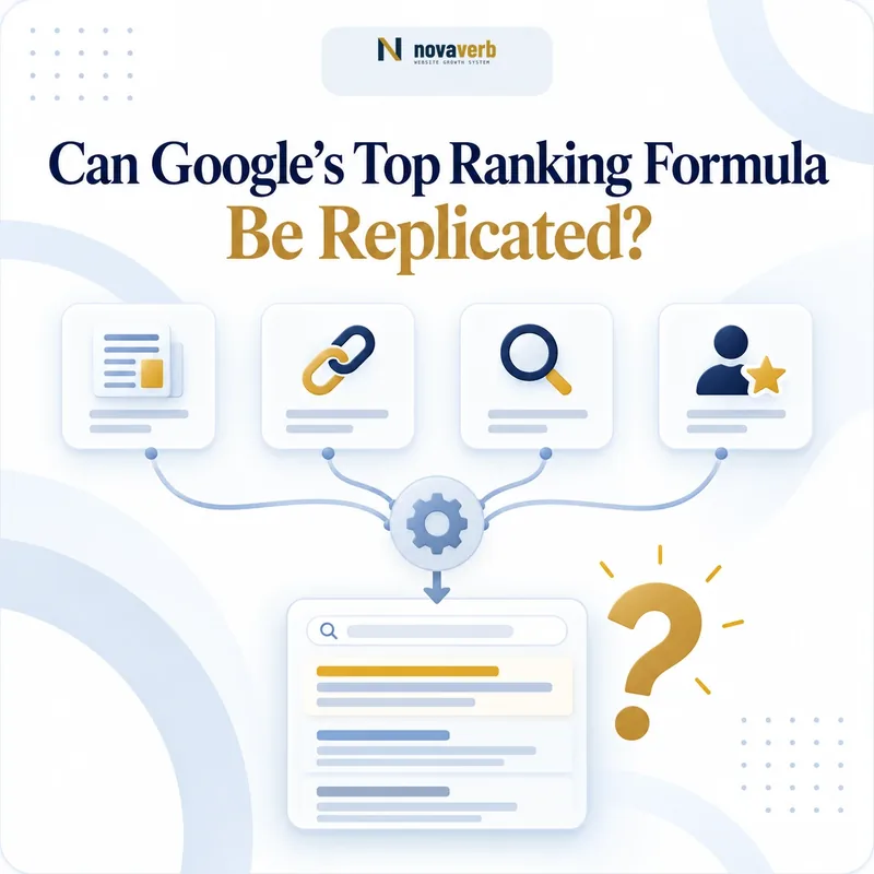 Can Google's Top Ranking Formula Be Replicated?