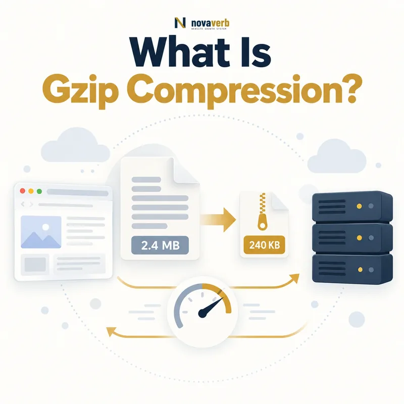 What Is Gzip Compression? A visual guide to file compression and page speed