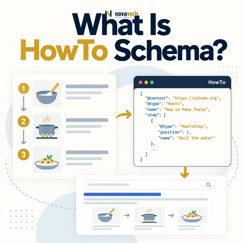 What Is HowTo Schema? A visual guide to step-by-step structured data