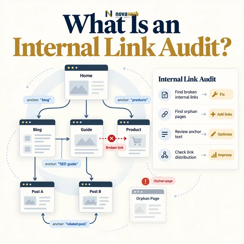 What Is an Internal Link Audit? A visual guide to broken links, orphan pages and anchor text