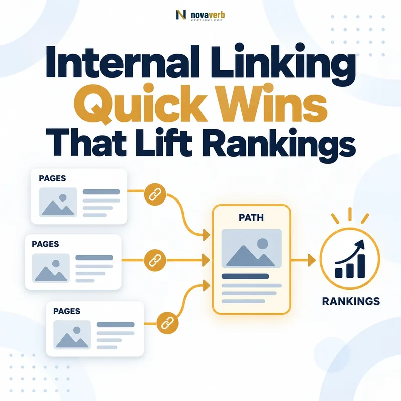 Internal links connect related pages into a clearer path that supports rankings