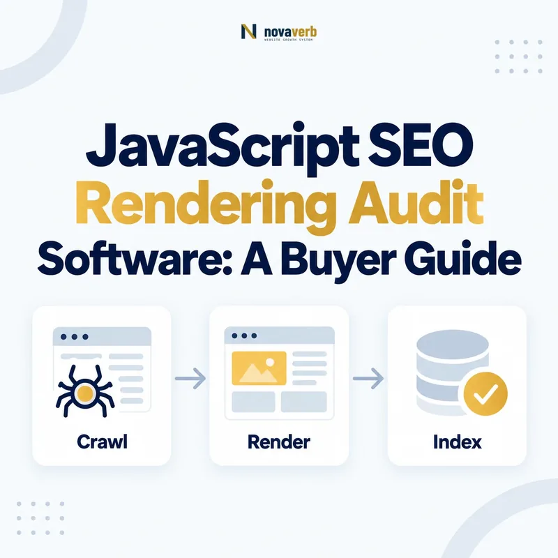 JavaScript SEO rendering workflow connecting crawling, rendering, and indexing