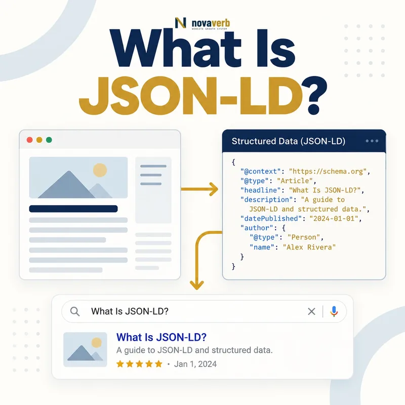 What Is JSON-LD? A visual guide to JSON-LD structured data