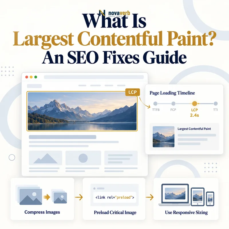 What Is Largest Contentful Paint? An SEO fixes guide for the largest visible element
