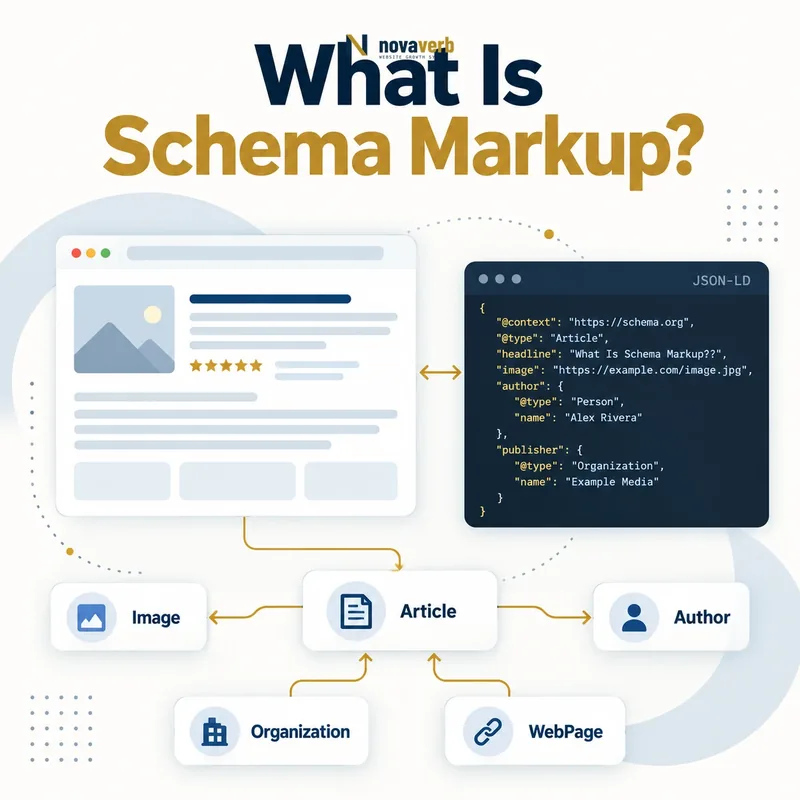 What Is Schema Markup? A visual guide to structured data and entity markup