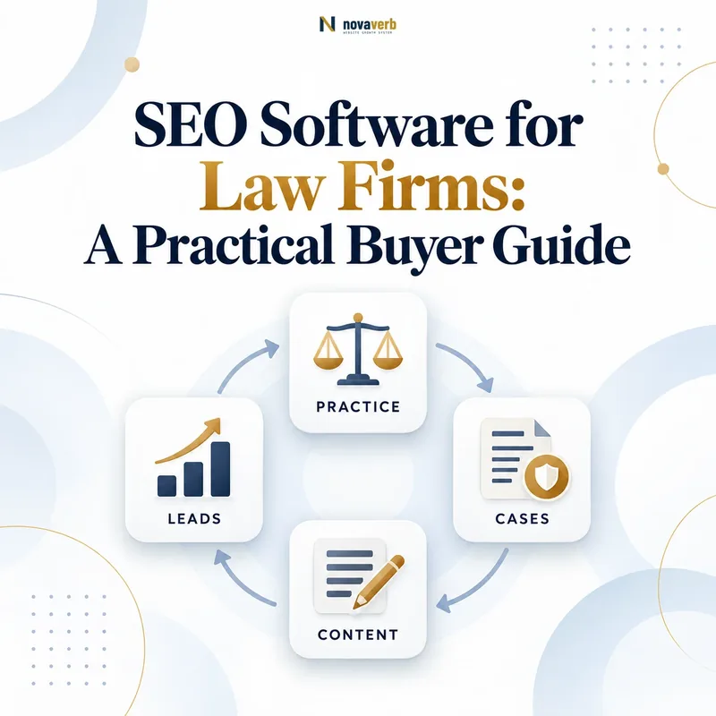 Law firm SEO software connects practice areas cases content and leads