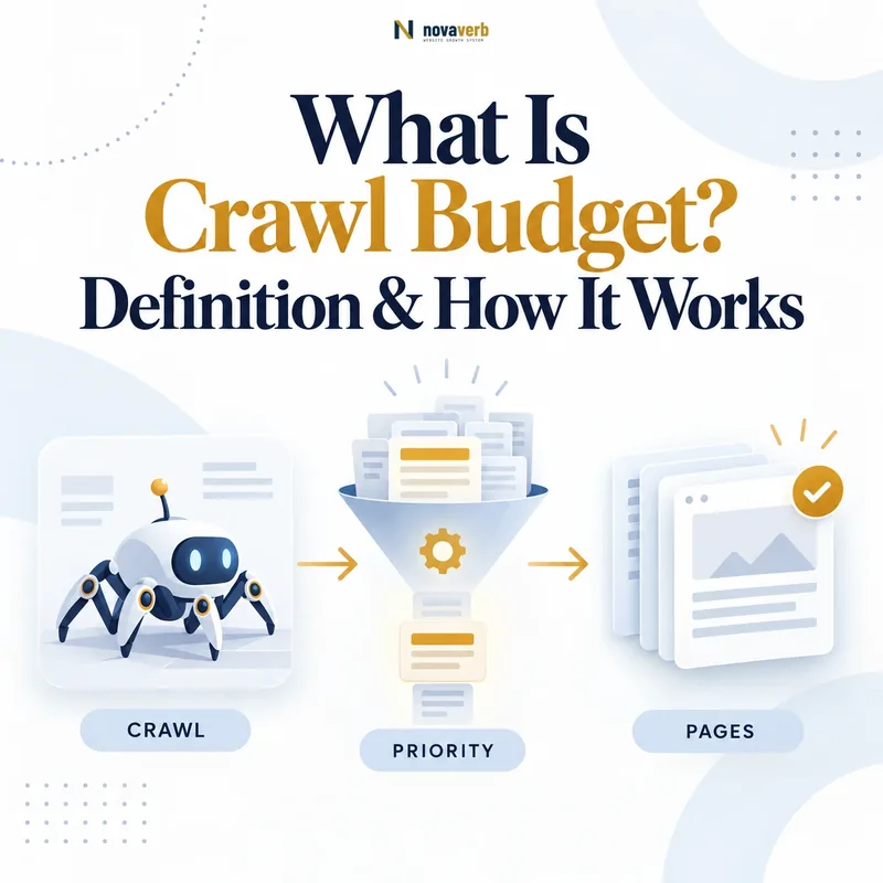 Crawl budget prioritizes page requests so important pages are crawled first