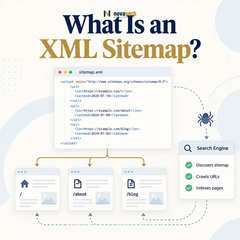What Is an XML Sitemap? A visual guide to sitemap XML and crawl discovery