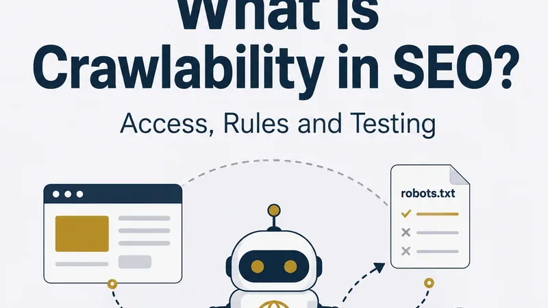 What Is Crawlability in SEO? Access, Rules and Testing